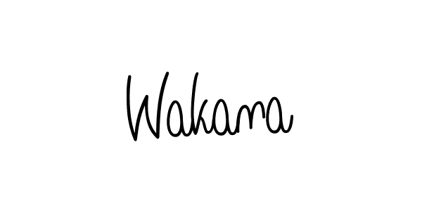 Make a short Wakana signature style. Manage your documents anywhere anytime using Angelique-Rose-font-FFP. Create and add eSignatures, submit forms, share and send files easily. Wakana signature style 5 images and pictures png
