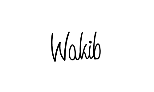 if you are searching for the best signature style for your name Wakib. so please give up your signature search. here we have designed multiple signature styles  using Angelique-Rose-font-FFP. Wakib signature style 5 images and pictures png