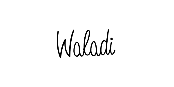Best and Professional Signature Style for Waladi. Angelique-Rose-font-FFP Best Signature Style Collection. Waladi signature style 5 images and pictures png