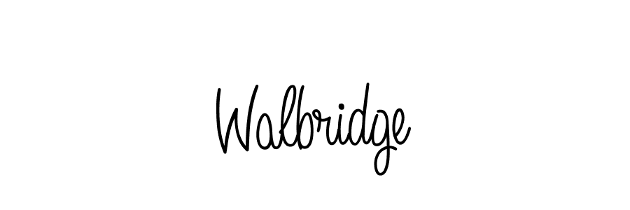 Make a beautiful signature design for name Walbridge. Use this online signature maker to create a handwritten signature for free. Walbridge signature style 5 images and pictures png