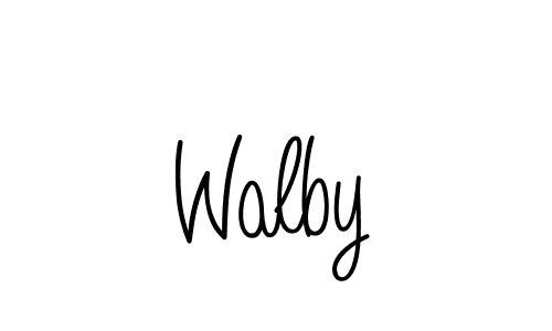 Check out images of Autograph of Walby name. Actor Walby Signature Style. Angelique-Rose-font-FFP is a professional sign style online. Walby signature style 5 images and pictures png