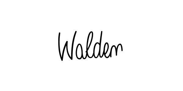Make a short Walden signature style. Manage your documents anywhere anytime using Angelique-Rose-font-FFP. Create and add eSignatures, submit forms, share and send files easily. Walden signature style 5 images and pictures png