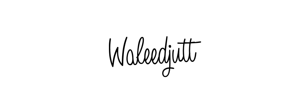 Also we have Waleedjutt name is the best signature style. Create professional handwritten signature collection using Angelique-Rose-font-FFP autograph style. Waleedjutt signature style 5 images and pictures png