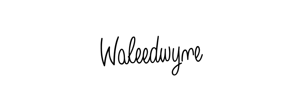 Make a beautiful signature design for name Waleedwyne. Use this online signature maker to create a handwritten signature for free. Waleedwyne signature style 5 images and pictures png