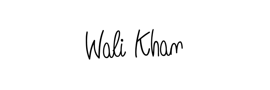 Angelique-Rose-font-FFP is a professional signature style that is perfect for those who want to add a touch of class to their signature. It is also a great choice for those who want to make their signature more unique. Get Wali Khan name to fancy signature for free. Wali Khan signature style 5 images and pictures png