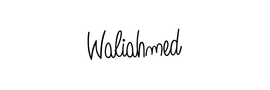 Make a short Waliahmed signature style. Manage your documents anywhere anytime using Angelique-Rose-font-FFP. Create and add eSignatures, submit forms, share and send files easily. Waliahmed signature style 5 images and pictures png