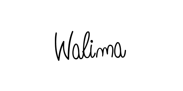 Walima stylish signature style. Best Handwritten Sign (Angelique-Rose-font-FFP) for my name. Handwritten Signature Collection Ideas for my name Walima. Walima signature style 5 images and pictures png