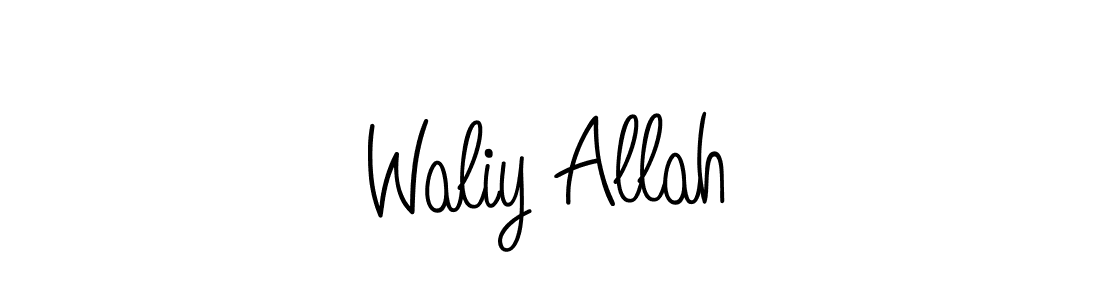 You can use this online signature creator to create a handwritten signature for the name Waliy Allah. This is the best online autograph maker. Waliy Allah signature style 5 images and pictures png