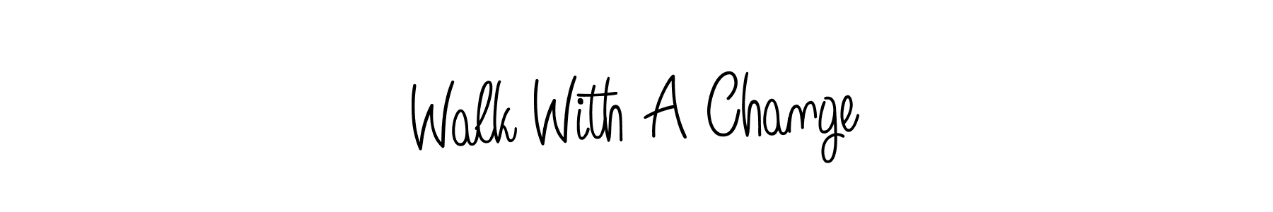 Make a beautiful signature design for name Walk With A Change. Use this online signature maker to create a handwritten signature for free. Walk With A Change signature style 5 images and pictures png
