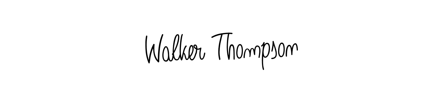 Design your own signature with our free online signature maker. With this signature software, you can create a handwritten (Angelique-Rose-font-FFP) signature for name Walker Thompson. Walker Thompson signature style 5 images and pictures png