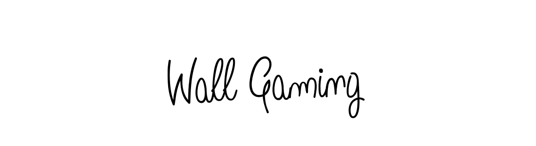 Make a beautiful signature design for name Wall Gaming. Use this online signature maker to create a handwritten signature for free. Wall Gaming signature style 5 images and pictures png