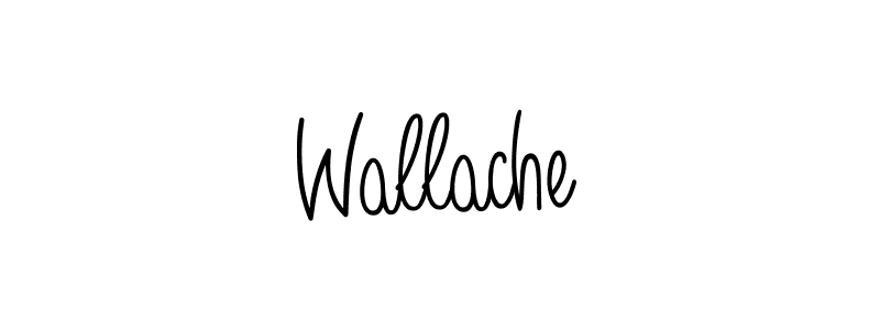 Best and Professional Signature Style for Wallache. Angelique-Rose-font-FFP Best Signature Style Collection. Wallache signature style 5 images and pictures png