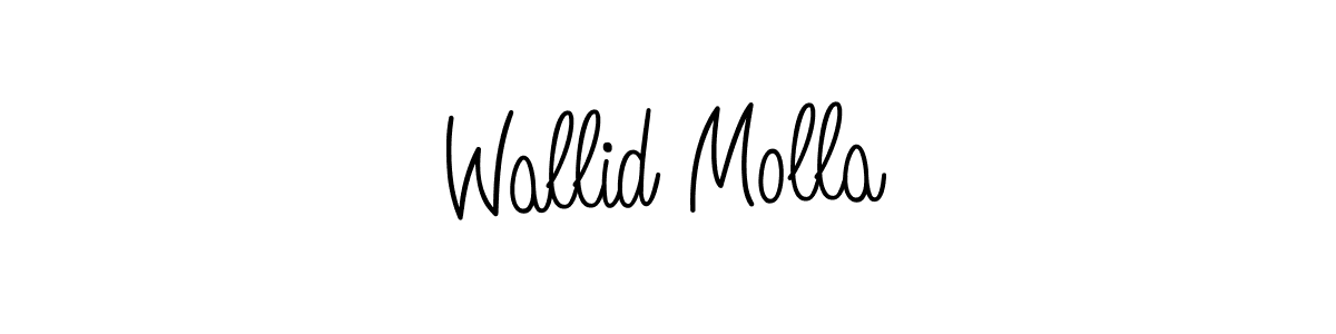 Here are the top 10 professional signature styles for the name Wallid Molla. These are the best autograph styles you can use for your name. Wallid Molla signature style 5 images and pictures png