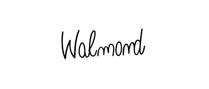 Make a beautiful signature design for name Walmond. Use this online signature maker to create a handwritten signature for free. Walmond signature style 5 images and pictures png