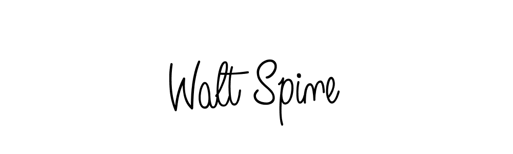 Also we have Walt Spine name is the best signature style. Create professional handwritten signature collection using Angelique-Rose-font-FFP autograph style. Walt Spine signature style 5 images and pictures png