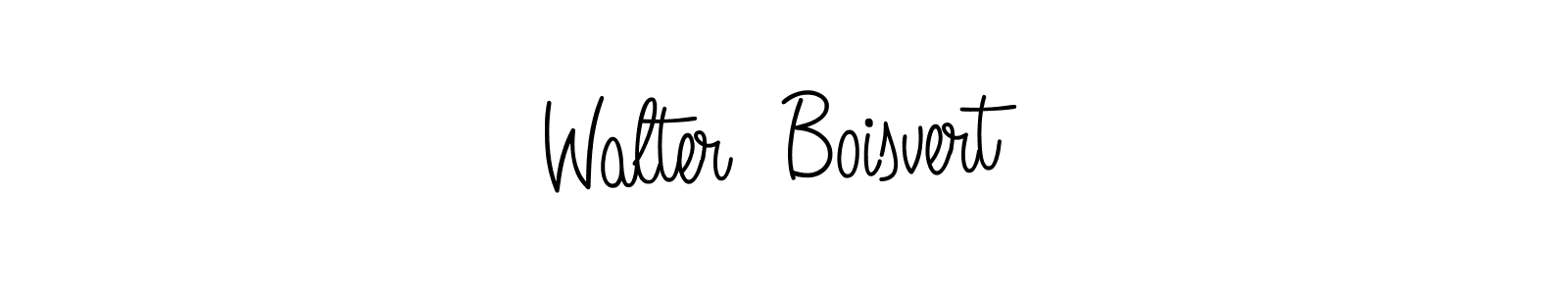 Here are the top 10 professional signature styles for the name Walter  Boisvert. These are the best autograph styles you can use for your name. Walter  Boisvert signature style 5 images and pictures png