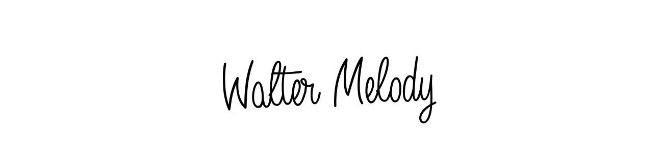 The best way (Angelique-Rose-font-FFP) to make a short signature is to pick only two or three words in your name. The name Walter Melody include a total of six letters. For converting this name. Walter Melody signature style 5 images and pictures png