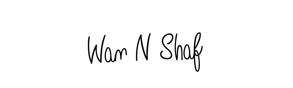 Once you've used our free online signature maker to create your best signature Angelique-Rose-font-FFP style, it's time to enjoy all of the benefits that Wan N Shaf name signing documents. Wan N Shaf signature style 5 images and pictures png