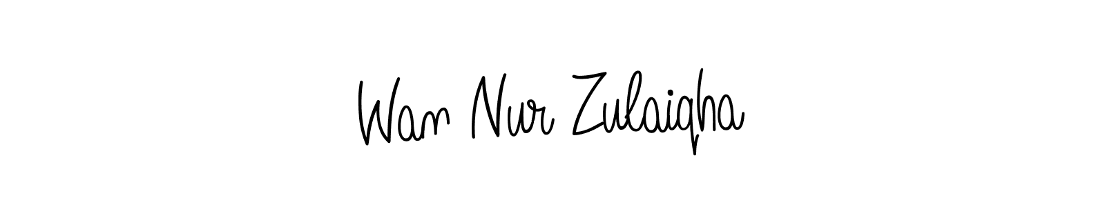 Best and Professional Signature Style for Wan Nur Zulaiqha. Angelique-Rose-font-FFP Best Signature Style Collection. Wan Nur Zulaiqha signature style 5 images and pictures png