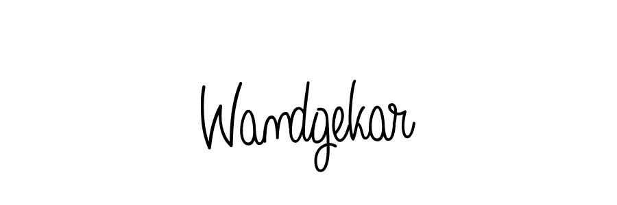 Once you've used our free online signature maker to create your best signature Angelique-Rose-font-FFP style, it's time to enjoy all of the benefits that Wandgekar name signing documents. Wandgekar signature style 5 images and pictures png