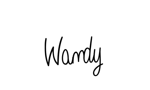 Also we have Wandy name is the best signature style. Create professional handwritten signature collection using Angelique-Rose-font-FFP autograph style. Wandy signature style 5 images and pictures png