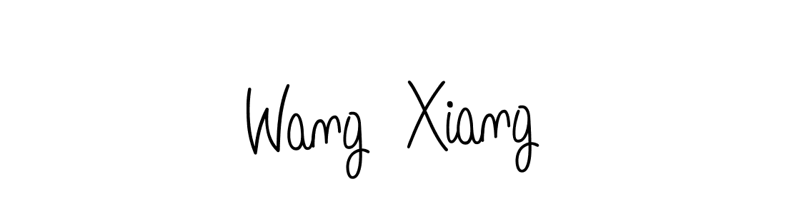 How to Draw Wang  Xiang signature style? Angelique-Rose-font-FFP is a latest design signature styles for name Wang  Xiang. Wang  Xiang signature style 5 images and pictures png