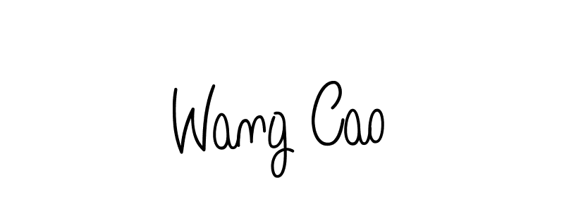 if you are searching for the best signature style for your name Wang Cao. so please give up your signature search. here we have designed multiple signature styles  using Angelique-Rose-font-FFP. Wang Cao signature style 5 images and pictures png