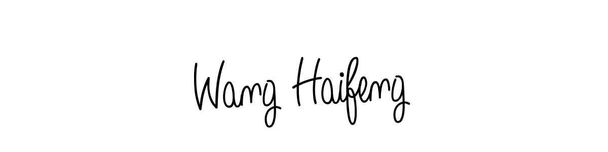 if you are searching for the best signature style for your name Wang Haifeng. so please give up your signature search. here we have designed multiple signature styles  using Angelique-Rose-font-FFP. Wang Haifeng signature style 5 images and pictures png