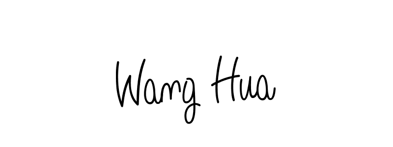 How to Draw Wang Hua signature style? Angelique-Rose-font-FFP is a latest design signature styles for name Wang Hua. Wang Hua signature style 5 images and pictures png
