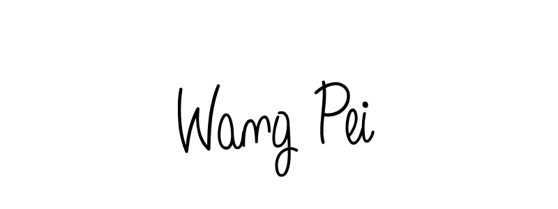 Once you've used our free online signature maker to create your best signature Angelique-Rose-font-FFP style, it's time to enjoy all of the benefits that Wang Pei name signing documents. Wang Pei signature style 5 images and pictures png