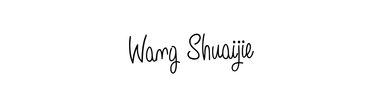 Make a short Wang Shuaijie signature style. Manage your documents anywhere anytime using Angelique-Rose-font-FFP. Create and add eSignatures, submit forms, share and send files easily. Wang Shuaijie signature style 5 images and pictures png