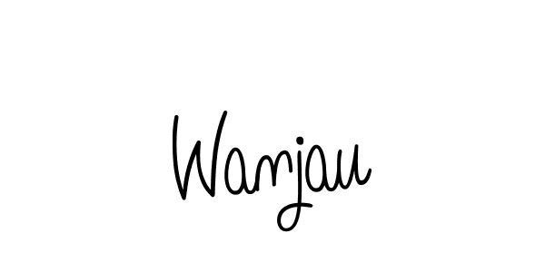 Here are the top 10 professional signature styles for the name Wanjau. These are the best autograph styles you can use for your name. Wanjau signature style 5 images and pictures png