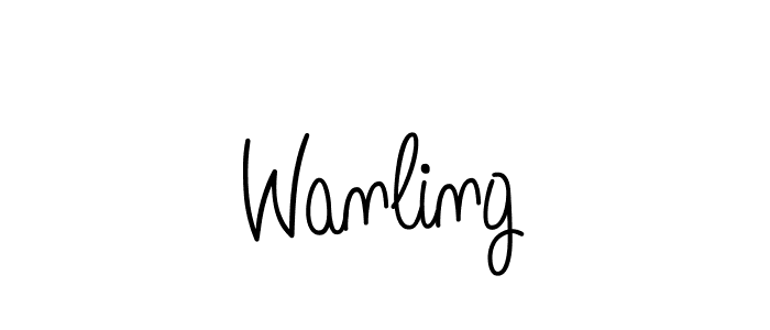 This is the best signature style for the Wanling name. Also you like these signature font (Angelique-Rose-font-FFP). Mix name signature. Wanling signature style 5 images and pictures png