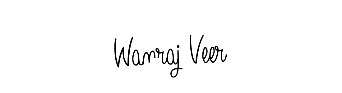 Make a beautiful signature design for name Wanraj Veer. Use this online signature maker to create a handwritten signature for free. Wanraj Veer signature style 5 images and pictures png