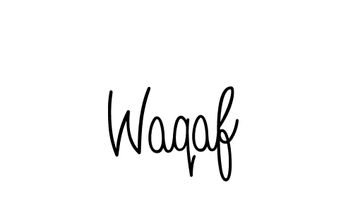 You should practise on your own different ways (Angelique-Rose-font-FFP) to write your name (Waqaf) in signature. don't let someone else do it for you. Waqaf signature style 5 images and pictures png