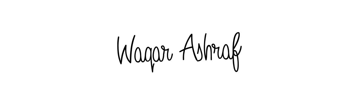 This is the best signature style for the Waqar Ashraf name. Also you like these signature font (Angelique-Rose-font-FFP). Mix name signature. Waqar Ashraf signature style 5 images and pictures png