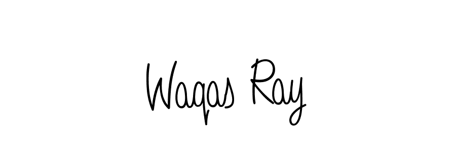 Waqas Ray stylish signature style. Best Handwritten Sign (Angelique-Rose-font-FFP) for my name. Handwritten Signature Collection Ideas for my name Waqas Ray. Waqas Ray signature style 5 images and pictures png