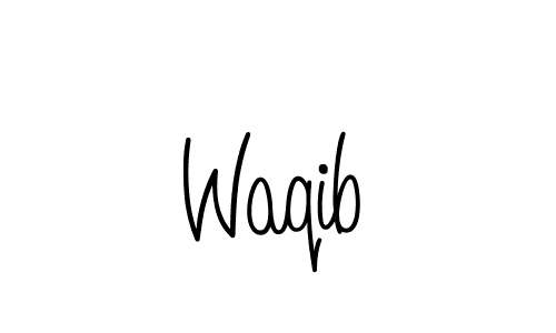 if you are searching for the best signature style for your name Waqib. so please give up your signature search. here we have designed multiple signature styles  using Angelique-Rose-font-FFP. Waqib signature style 5 images and pictures png