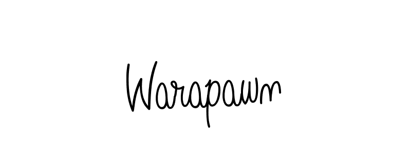 Make a beautiful signature design for name Warapawn. Use this online signature maker to create a handwritten signature for free. Warapawn signature style 5 images and pictures png