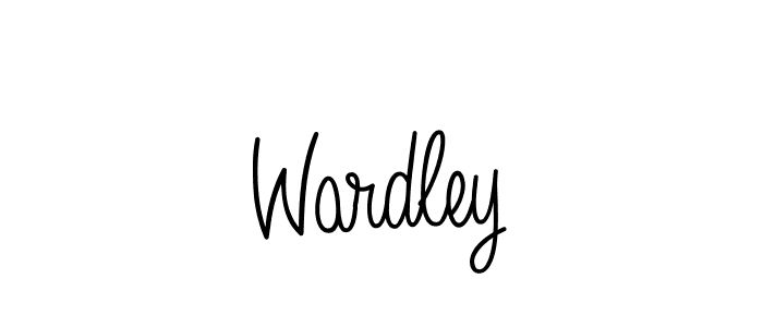 How to make Wardley name signature. Use Angelique-Rose-font-FFP style for creating short signs online. This is the latest handwritten sign. Wardley signature style 5 images and pictures png