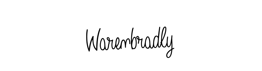 Also we have Warenbradly name is the best signature style. Create professional handwritten signature collection using Angelique-Rose-font-FFP autograph style. Warenbradly signature style 5 images and pictures png