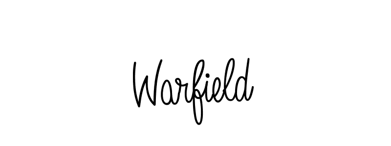 How to make Warfield name signature. Use Angelique-Rose-font-FFP style for creating short signs online. This is the latest handwritten sign. Warfield signature style 5 images and pictures png