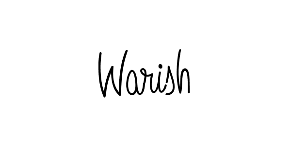 Here are the top 10 professional signature styles for the name Warish. These are the best autograph styles you can use for your name. Warish signature style 5 images and pictures png