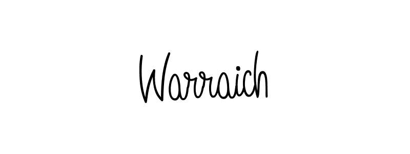 Angelique-Rose-font-FFP is a professional signature style that is perfect for those who want to add a touch of class to their signature. It is also a great choice for those who want to make their signature more unique. Get Warraich name to fancy signature for free. Warraich signature style 5 images and pictures png