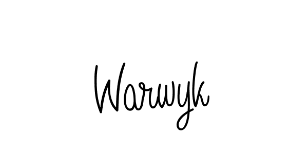 Once you've used our free online signature maker to create your best signature Angelique-Rose-font-FFP style, it's time to enjoy all of the benefits that Warwyk name signing documents. Warwyk signature style 5 images and pictures png