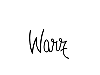 How to make Warz name signature. Use Angelique-Rose-font-FFP style for creating short signs online. This is the latest handwritten sign. Warz signature style 5 images and pictures png
