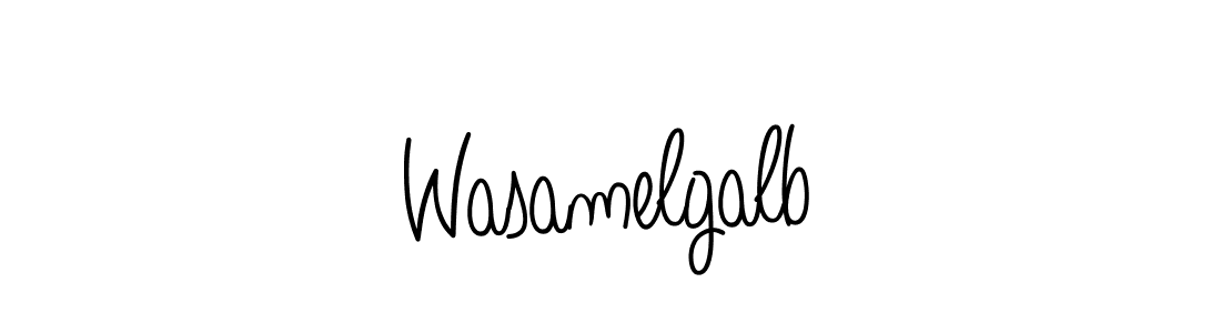 if you are searching for the best signature style for your name Wasamelgalb. so please give up your signature search. here we have designed multiple signature styles  using Angelique-Rose-font-FFP. Wasamelgalb signature style 5 images and pictures png