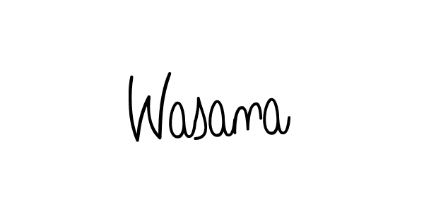 How to make Wasana signature? Angelique-Rose-font-FFP is a professional autograph style. Create handwritten signature for Wasana name. Wasana signature style 5 images and pictures png