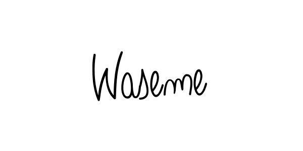 You can use this online signature creator to create a handwritten signature for the name Waseme. This is the best online autograph maker. Waseme signature style 5 images and pictures png