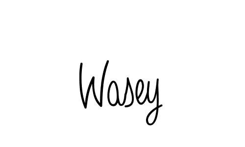 How to Draw Wasey signature style? Angelique-Rose-font-FFP is a latest design signature styles for name Wasey. Wasey signature style 5 images and pictures png